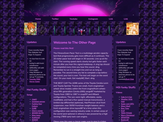 SIte 2 screenshot
