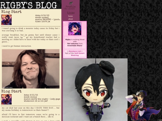 blog screenshot