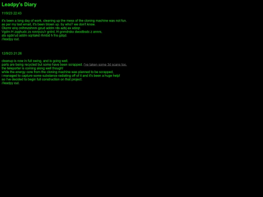leadpy/diary screenshot