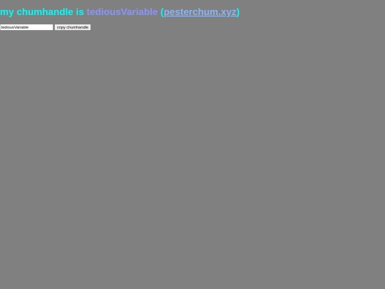 links/pesterchum screenshot