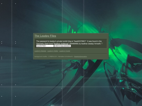 the-leadpy-files/tmbpwd screenshot