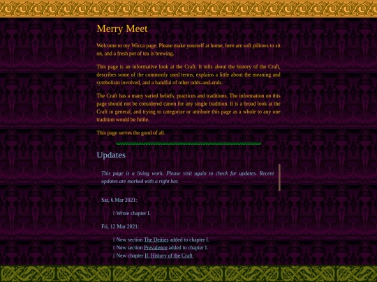 wicca screenshot