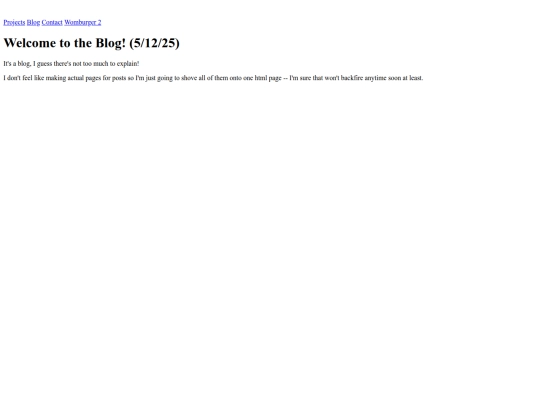 blog screenshot