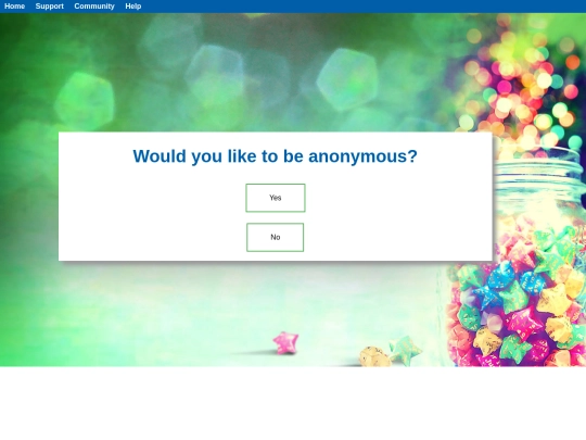 anonymous screenshot