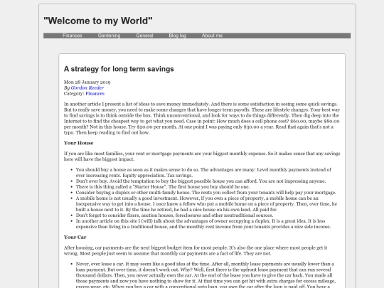 a-strategy-for-long-term-savings screenshot