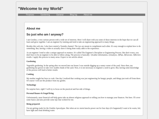 pages/about-me screenshot