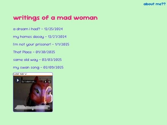 index screenshot