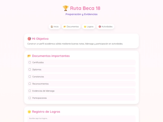 beca18 screenshot