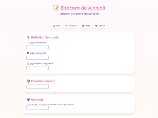 bitacora screenshot