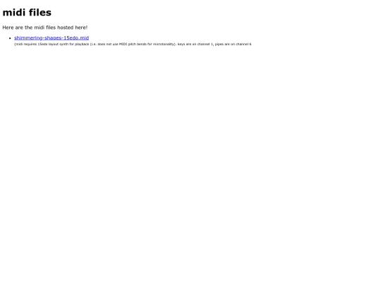 midifiles screenshot