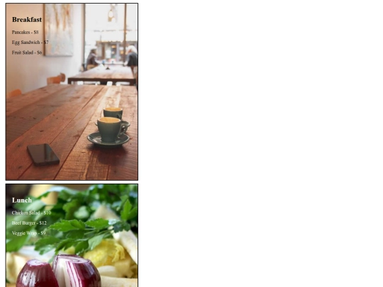 LexingYangRestaurantMenu screenshot