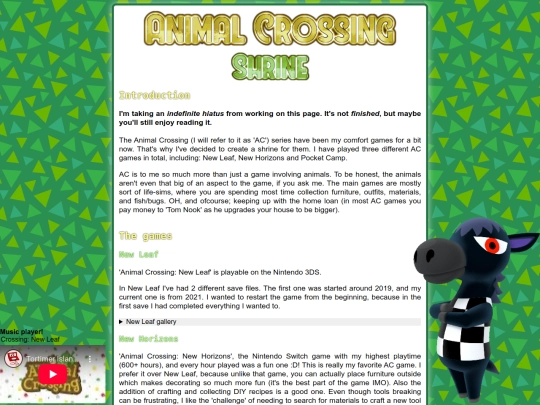 shrines/animalcrossing screenshot