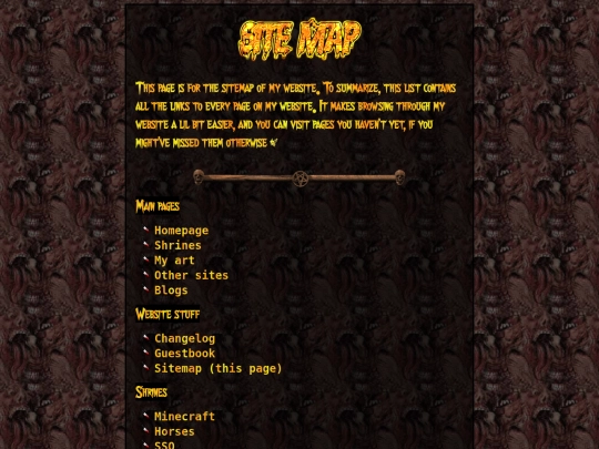 sitemap screenshot