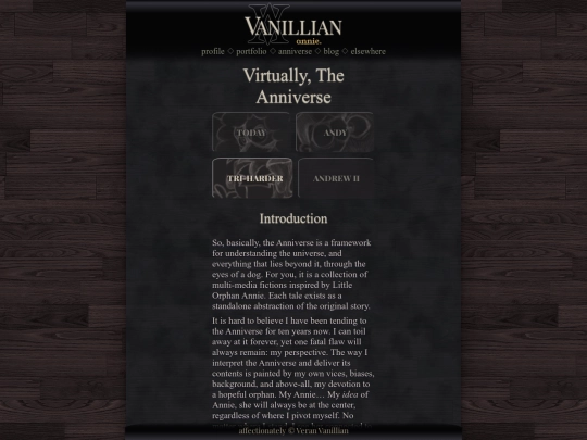 anniverse screenshot