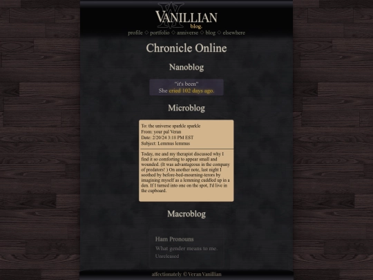 blog screenshot