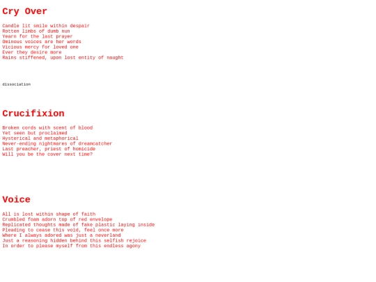 poem screenshot