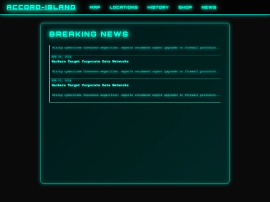 news screenshot