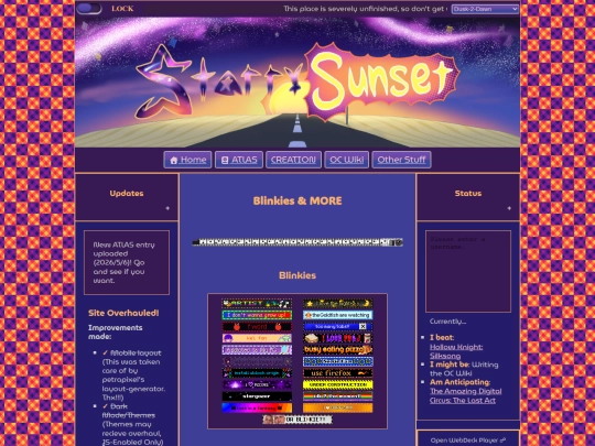 about/blinkies screenshot