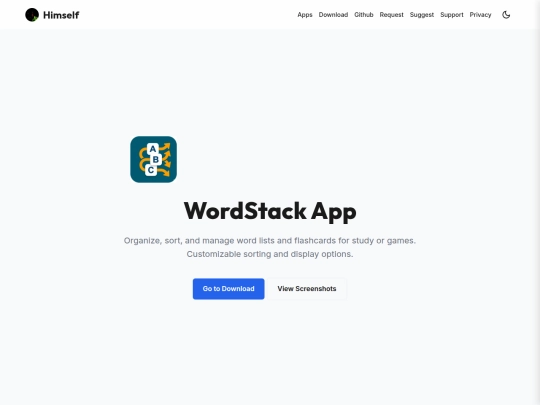 wordstack screenshot
