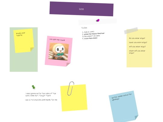 corkboard screenshot