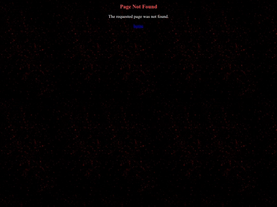 not_found screenshot
