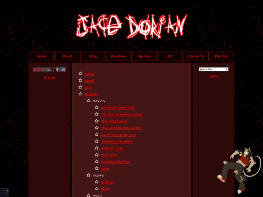 sitemap screenshot