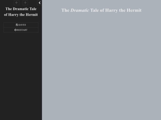 The Dramatic Tale of Harry the Hermit screenshot