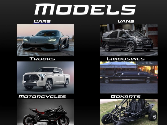 Models screenshot