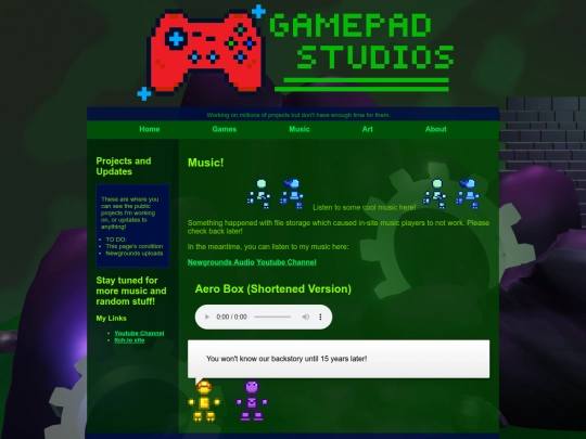 Music screenshot