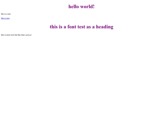 test screenshot