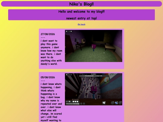 blog screenshot