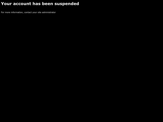 account/suspended screenshot