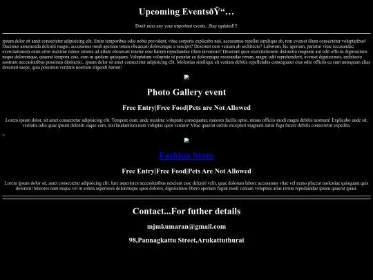 Event/event screenshot