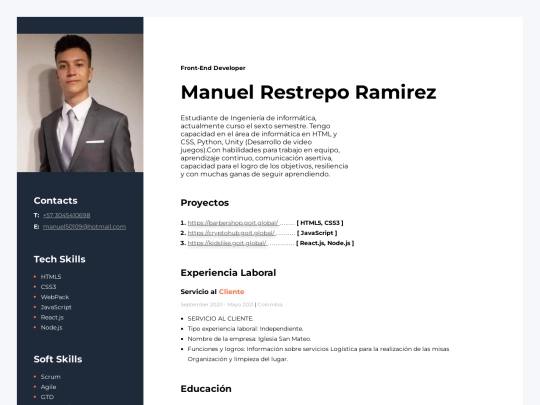 Proyecto-cv screenshot