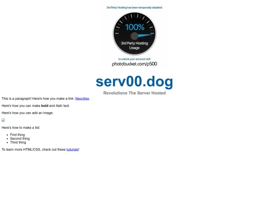 serv00 screenshot