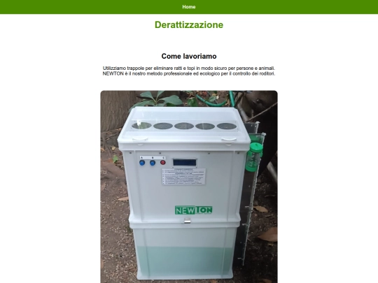 derattizzazione screenshot