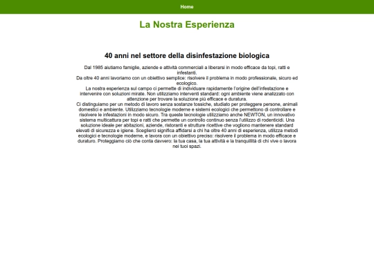 esperienza screenshot