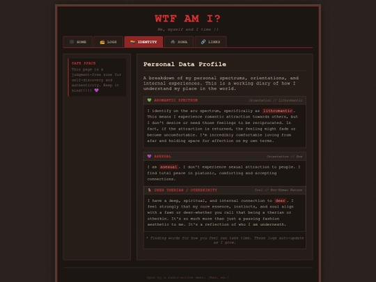identity screenshot