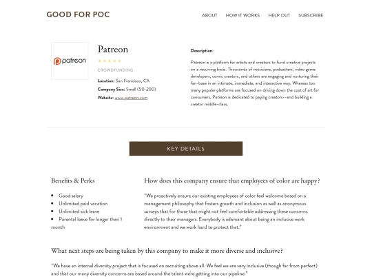 companies/patreon screenshot