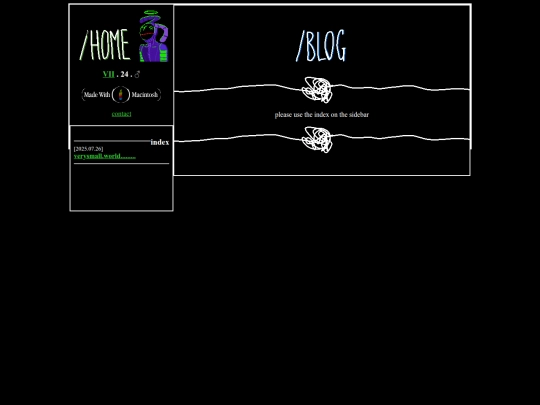 blog screenshot