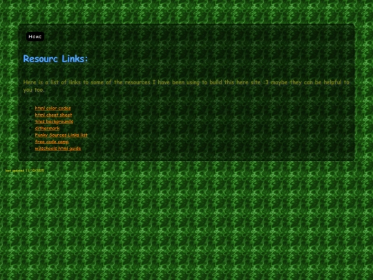 resources screenshot