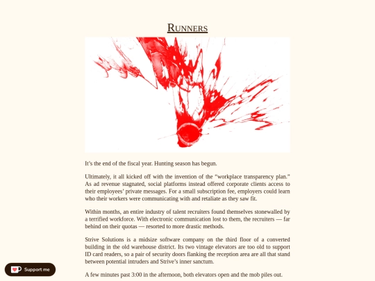 stories/runners screenshot
