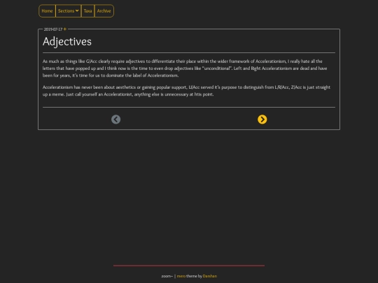 posts/adjectives screenshot
