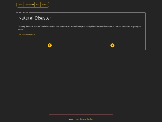 posts/natural-disaster screenshot