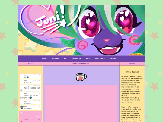 support screenshot