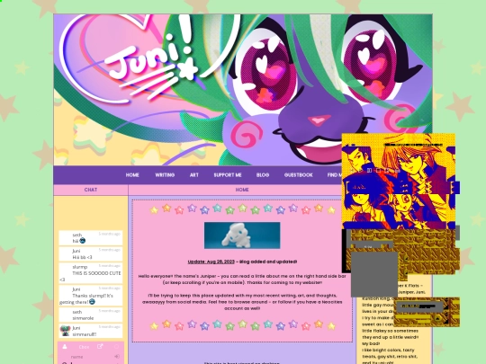 testpage screenshot