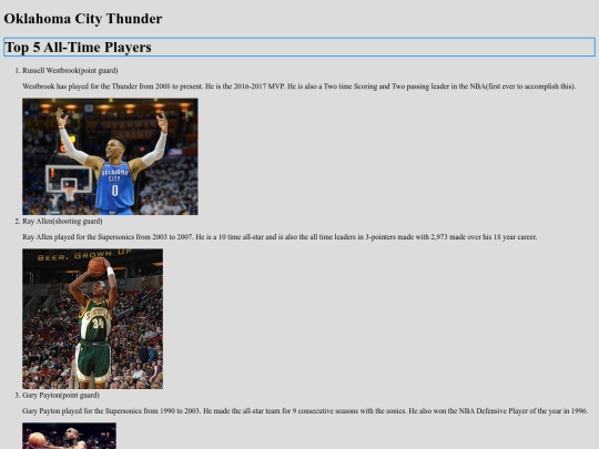 All-timeplayers screenshot