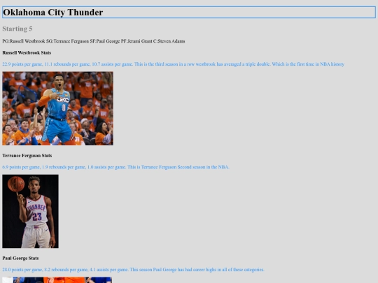 Starting5 screenshot