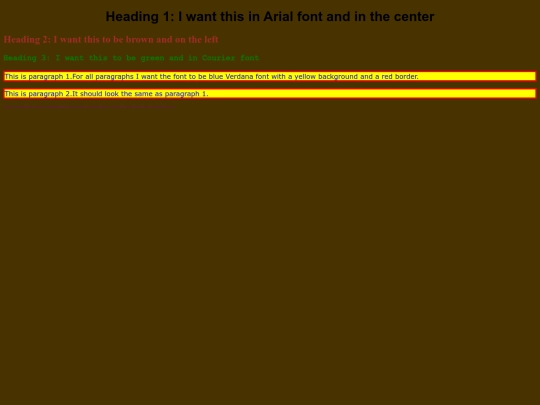 csspractice screenshot