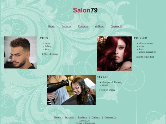 Services screenshot